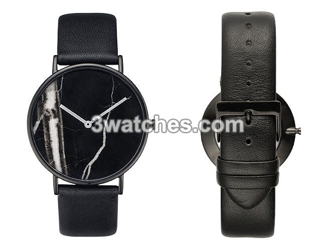 Black Stone Horse Watch
