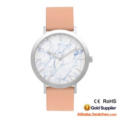 Marble Dial Watch