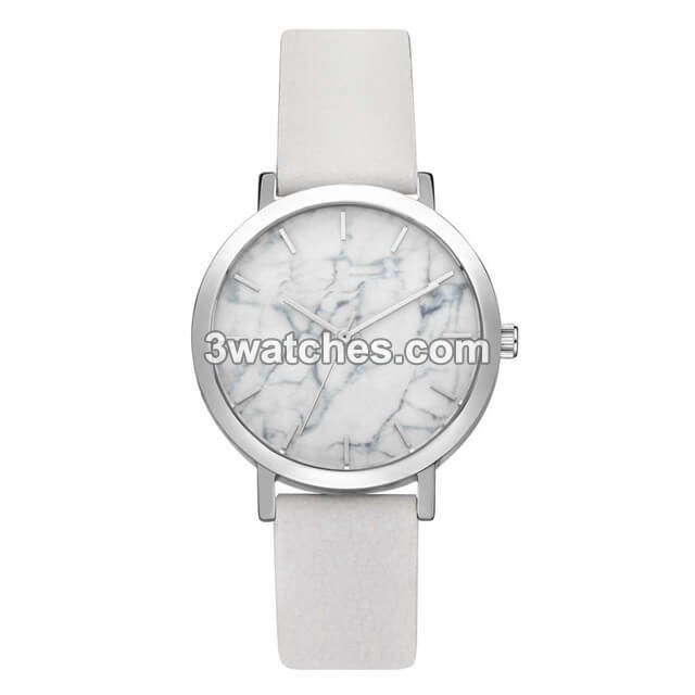Marble Dial Watch