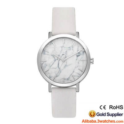 Marble Dial Watch