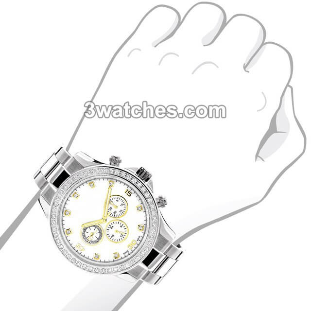 Diamond Men Watch