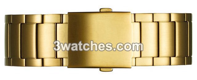 steel band interchangeable strap gold stainless steel buckle