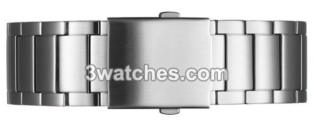 steel band interchangeable strap silver stainless steel buckle