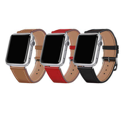 For Apple iwatch Band Calf Leather Strap