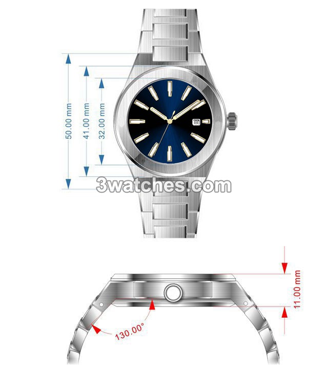 Small MOQ Fashion Luxury Ap Type Mechanical Automatic Men Watches