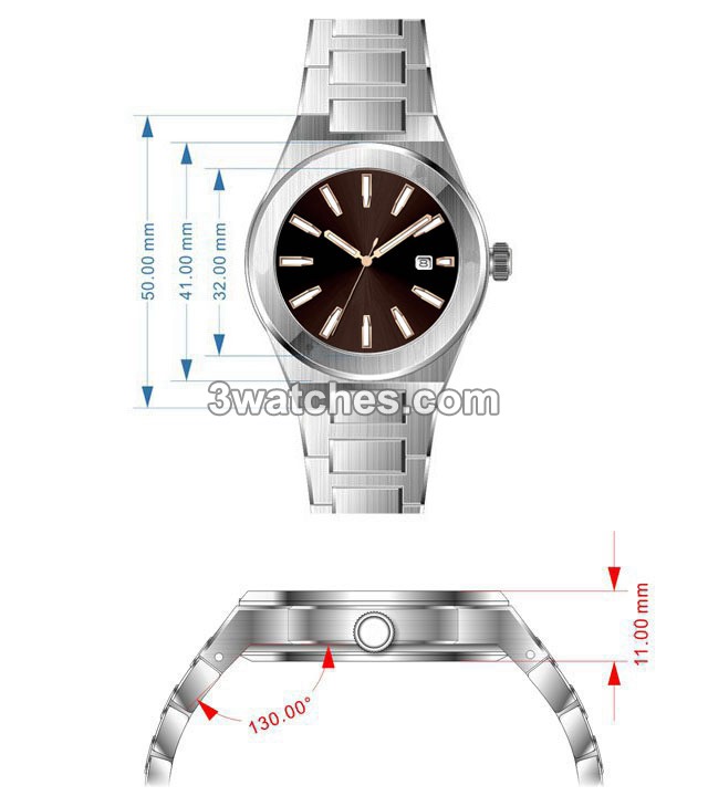Small MOQ Fashion Luxury Ap Type Mechanical Automatic Men Watches