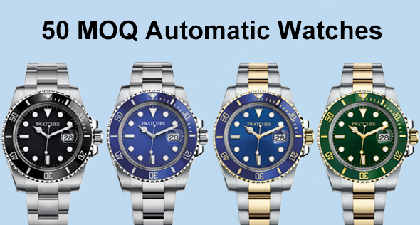 50 PCS MOQ Create Your Luxury Branded Watches