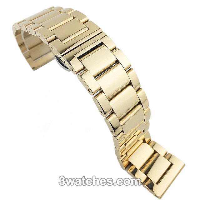 Stainless steel watch band