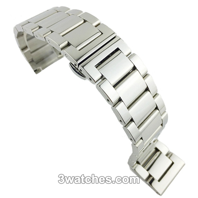 Stainless steel watch band